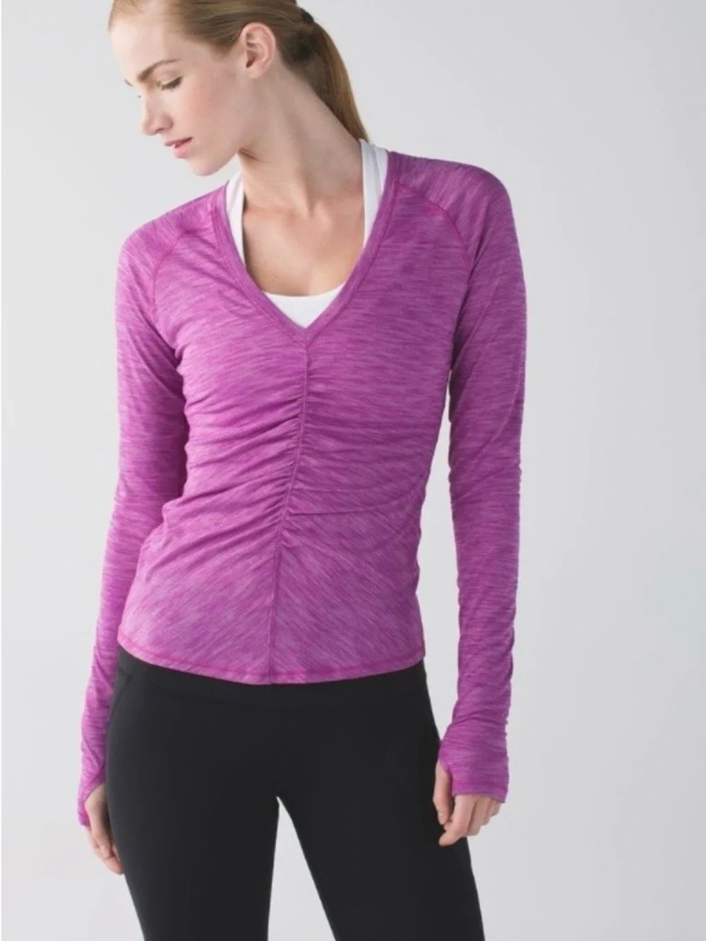 Lululemon interval long sleeve size 6